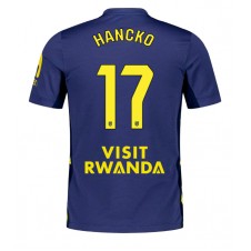 Atletico Madrid David Hancko #17 Bortatröja 2025-26 Korta ärmar